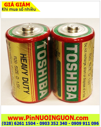 Pin Bếp Ga Toshiba R20KG SP-2TGTE 1.5v chính hãng Toshiba, thay pin cho tất cả các loại Bếp ga _Giá/ Vỉ 2viên